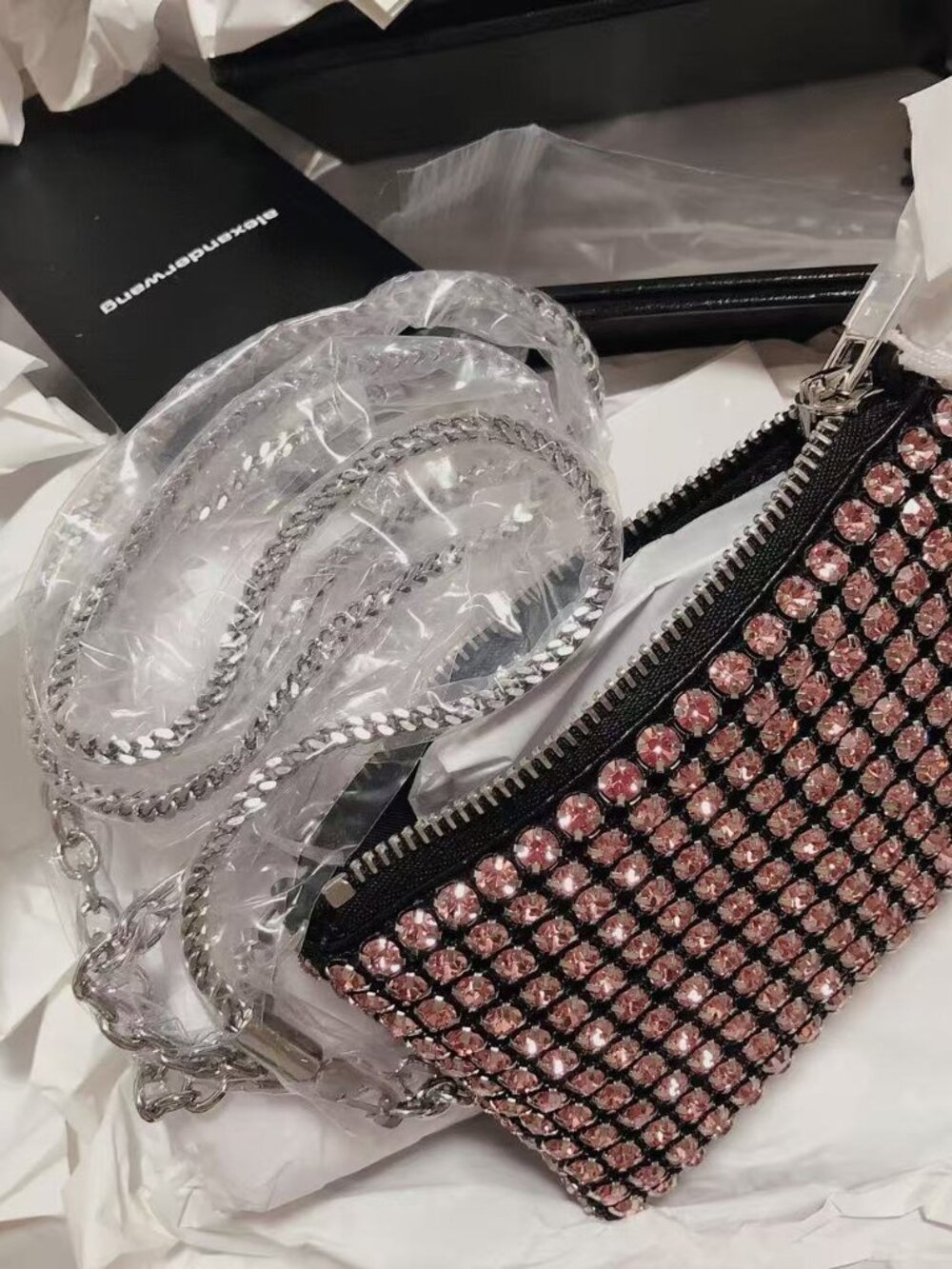 NEW alexander wang chain wallet bag small purse - Picture 3 of 4